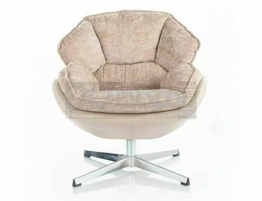 Крісло SIGNAL BETTY Рожевий RÓŻ ANTYCZNY TAP.236/ Беж Екошкіра TAP.237, фото 2