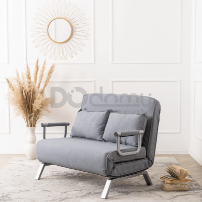 Диван розкладний MEBEL ELITE BART 2 Сірий, фото 1