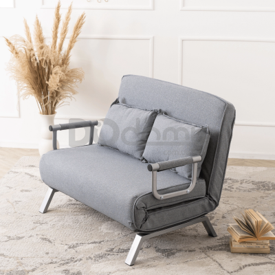 Диван розкладний MEBEL ELITE BART 2 Сірий, фото 2