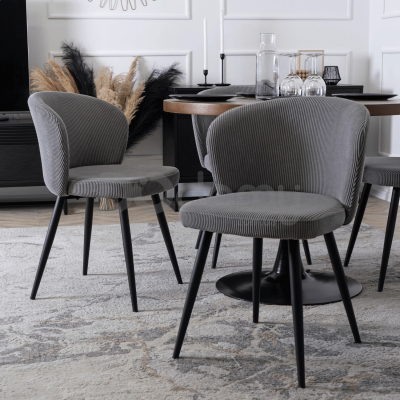 Стілець MEBEL ELITE HAILEY Сірий, фото 1