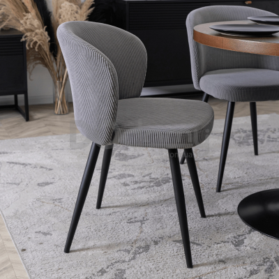 Стілець MEBEL ELITE HAILEY Сірий, фото 2