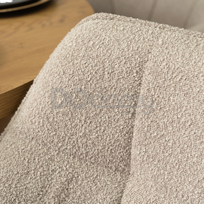 Крісло поворотне ELITE PEONY Бежевий (букле), фото 4