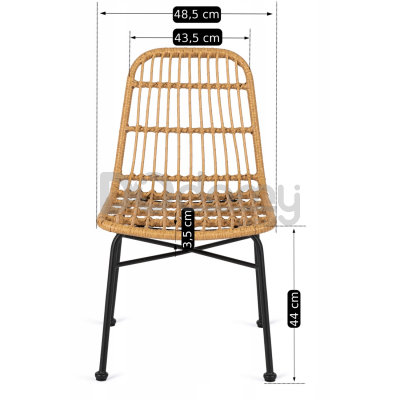 Кресло ELITE WALDI Натуральное, фото 2