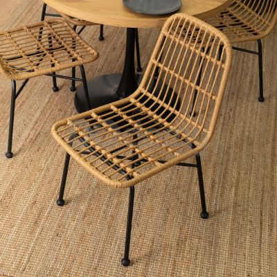 Кресло ELITE WALDI Натуральное, фото 4