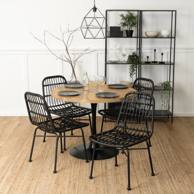 Крісло ELITE WALDI Чорний, фото 2