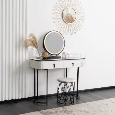 Туалетний столик ELITE EMPORIA Білий / Чорний, фото 1