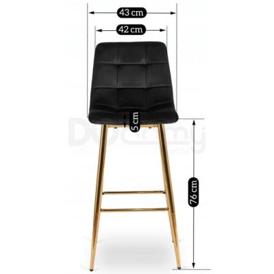 Барный стул ELITE ARIEL Черный, фото 5