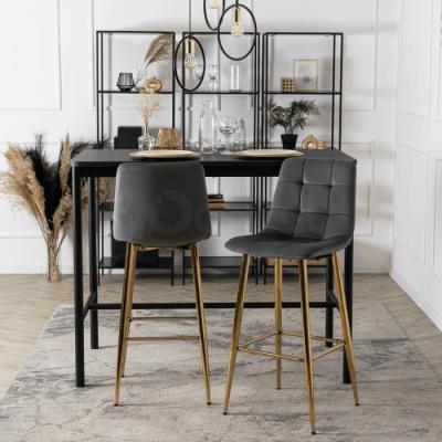 Барный стул ELITE ARIEL Серый, фото 1