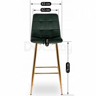 Барный стул ELITE ARIEL Зеленый, фото 4