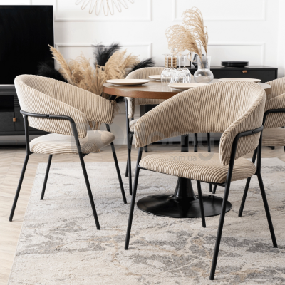 Кресло ELITE TINKA Бежевый, фото 3