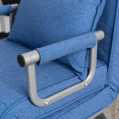 Кресло раскладное MEBEL ELITE BART Синий, фото 4