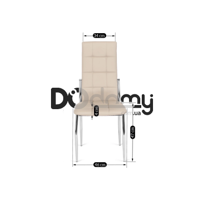 Стілець MEBEL ELITE MOLLY Бежевий, фото 4