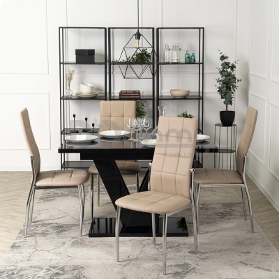 Стілець MEBEL ELITE MOLLY Бежевий, фото 6