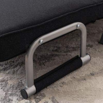 Диван розкладний MEBEL ELITE BART 2 Чорний, фото 6