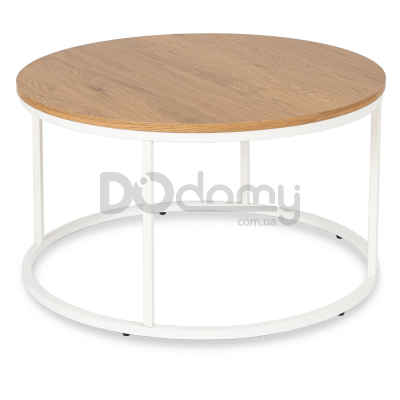 Журнальный стол MEBEL ELITE ANN MAX Дуб / Белый, фото 1