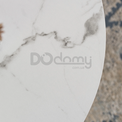 Журнальний стіл ELITE CLIFF  Білий мармур / Золотий, фото 3