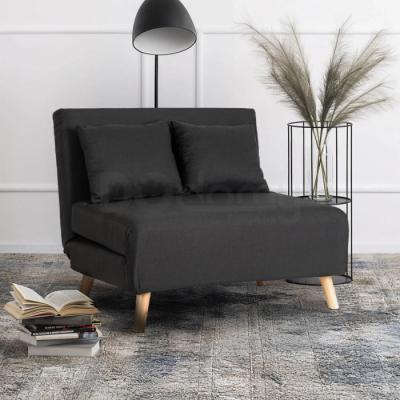 Диван розкладний MEBEL ELITE MARRY 2 Чорний, фото 1