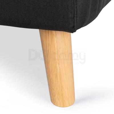 Диван розкладний MEBEL ELITE MARRY 2 Чорний, фото 5