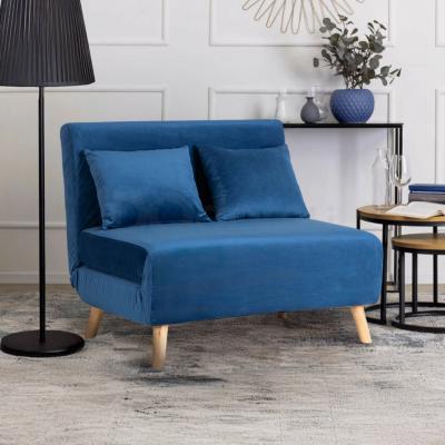 Диван розкладний ELITE MARRY 2 VELVET Синій, фото 1