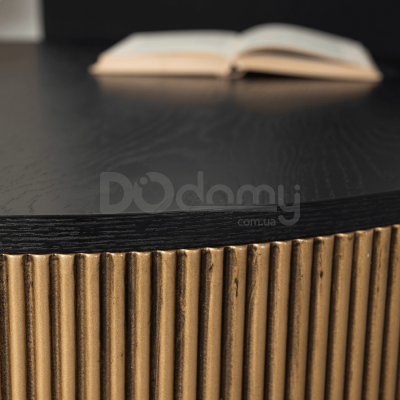 Журнальный стол ELITE MAX MIRACLE Черный/Золотой, фото 2