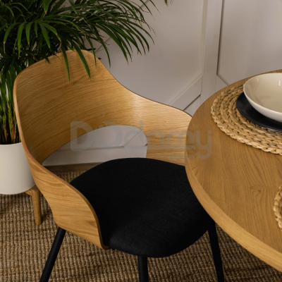 Крісло ELITE ORBI Дуб Золотий / Чорний, фото 3