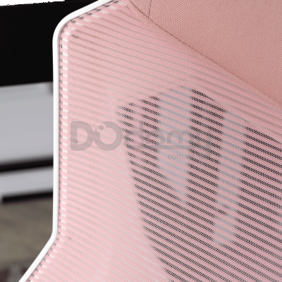 Офисное кресло MEBEL ELITE BING Розовый / Белый, фото 5