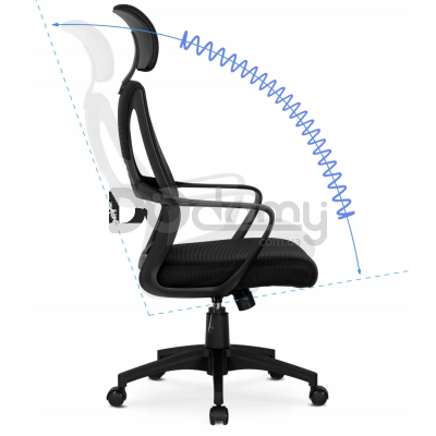 Офисное кресло MEBEL ELITE STARK Черный, фото 4