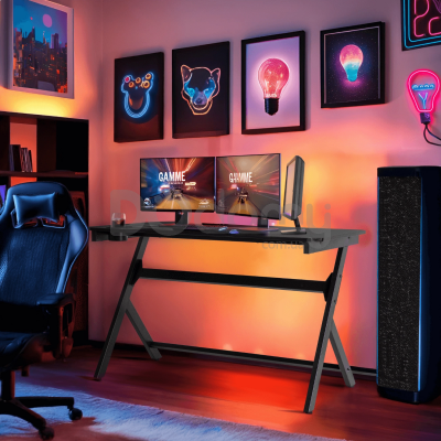 Компьютерный стол MEBEL ELITE BLECK 120 Черный, фото 2