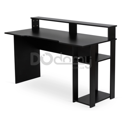 Компьютерный стол MEBEL ELITE RED 136 Черный, фото 3