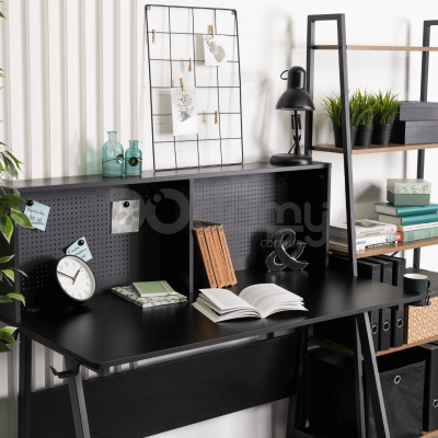 Компьютерный стол MEBEL ELITE ROLLЧерный, фото 2