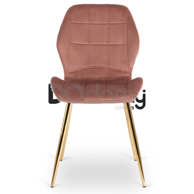 Стул MEBEL ELITE IRYS Розовый / Золотой, фото 2