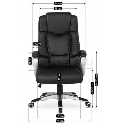 Офисное кресло ELITE BRAVO Черный, фото 5