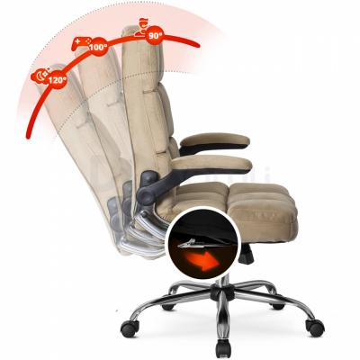 Офисное кресло ELITE LONDON VELVET Бежевый, фото 7