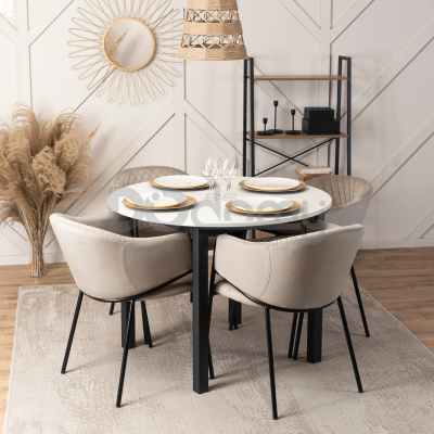 Стул MEBEL ELITE INNES 2 Бежевый, фото 3