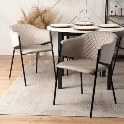 Стул MEBEL ELITE INNES 2 Бежевый, фото 4