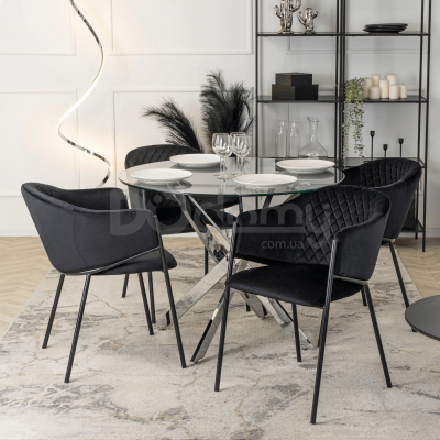 Стілець MEBEL ELITE INNES 2 Чорний, фото 2