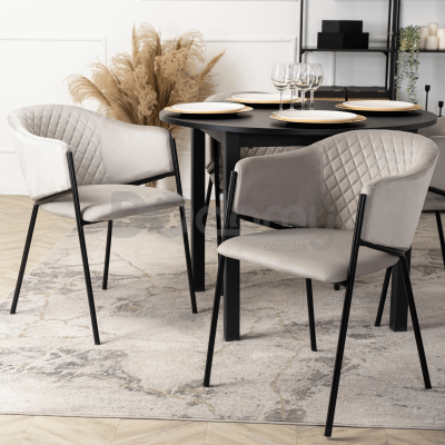 Стілець MEBEL ELITE INNES 2 Сірий, фото 3