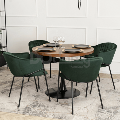 Стілець MEBEL ELITE INNES 2 Зелений, фото 3