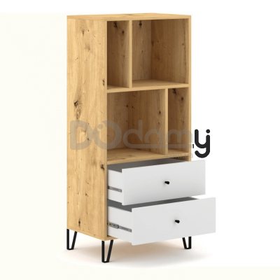 Витрина Elite BACARDI Дуб Аризан / Белый, фото 2