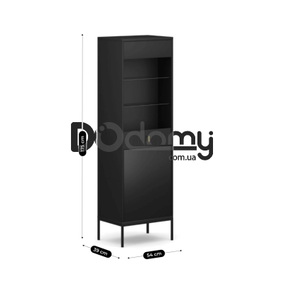 Вітрина Elite MARCOS Чорний, фото 5