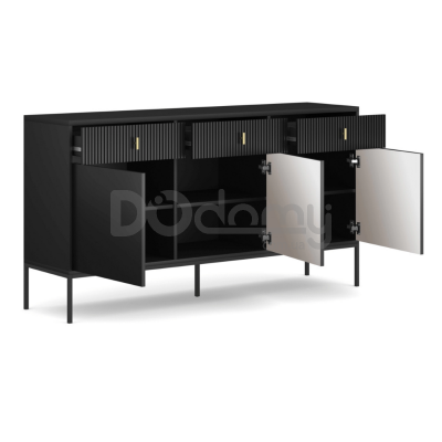 Комод Elite MARCOS 154 Чорний, фото 2