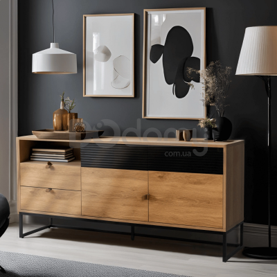 Комод ELITE COMO Дуб, фото 1