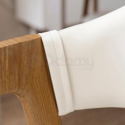 Крісло ELITE WILLY Екошкіра Білий, фото 2