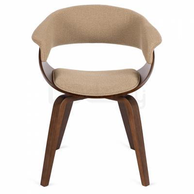 Кресло ELITE GARY 2 Бежевый/Орех, фото 5