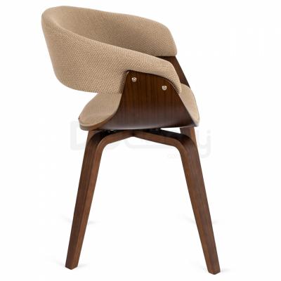 Кресло ELITE GARY 2 Бежевый/Орех, фото 6