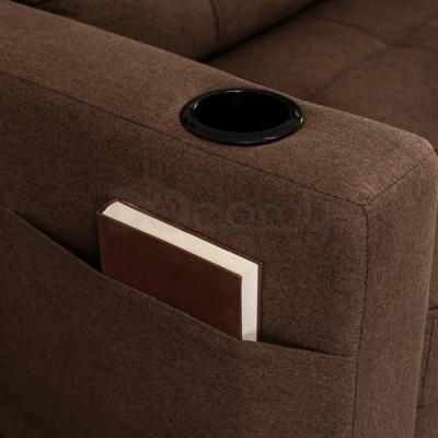 Крісло розкладне ELITE SOLOR коричневий, фото 5