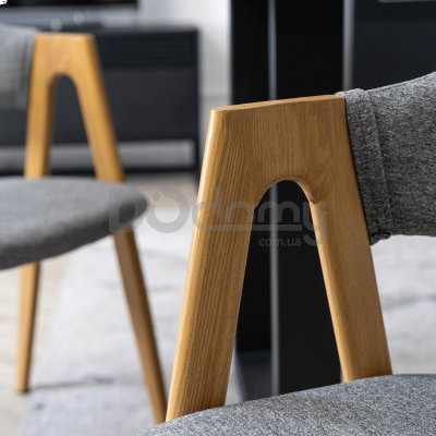 Кресло MEBEL ELITE RUIZ Серый / Дуб, фото 2