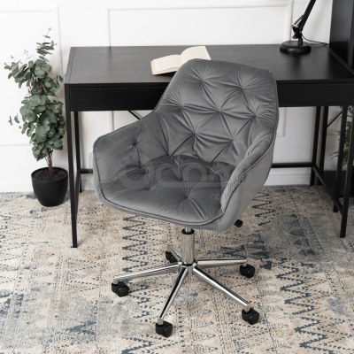 Офісне крісло ELITE MONA Сірий, фото 3
