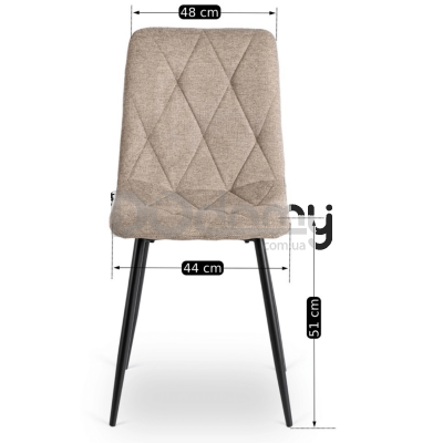 Стул MEBEL ELITE ROBIN 2 Бежевый, фото 4