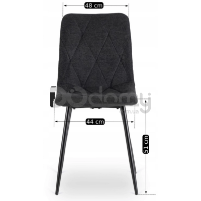 Стул MEBEL ELITE ROBIN 2 Черный, фото 3